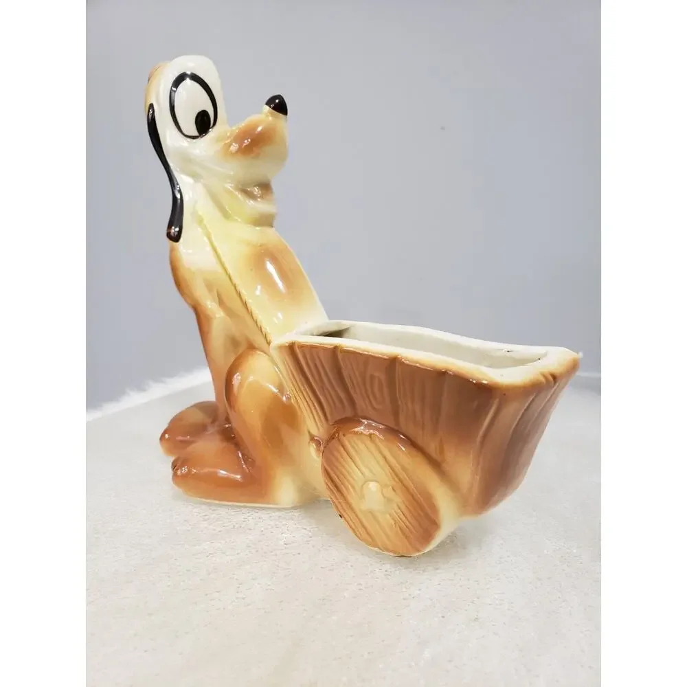Vintage RARE PLUTO WALL‎ POCKET WALT DISNEY PROD Vase wall decor hanging
